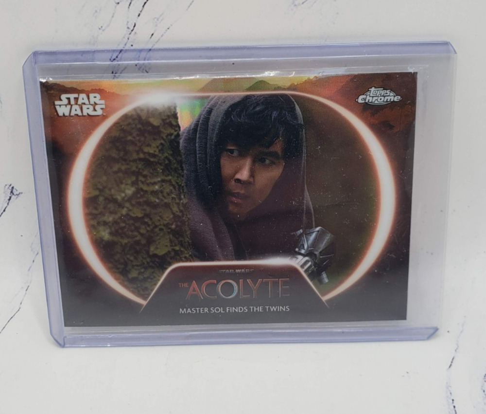 2025 Topps Chrome Star Wars Acolyte Master Sol Finds The Twins #AC-17